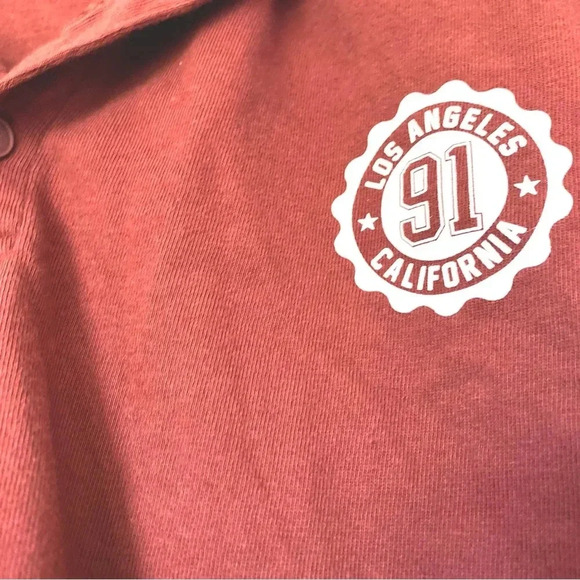 Forever 21 - Los Angeles California 91 Women's Short Sleeve Crop Tops/Tee Size M - Picture 4 of 6